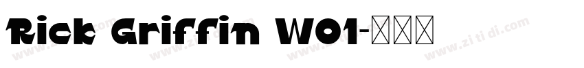 Rick Griffin W01字体转换